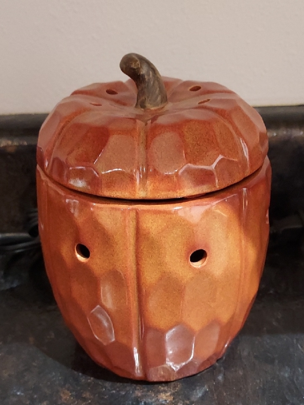 Scentsy Pumpkin Full Size Warmer, New